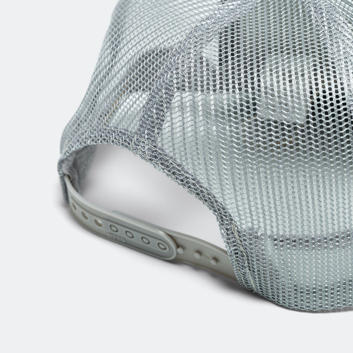 KAPITAL FREE WHEELIN' Trucker Cap - Grey/Black | Up There | UP THERE