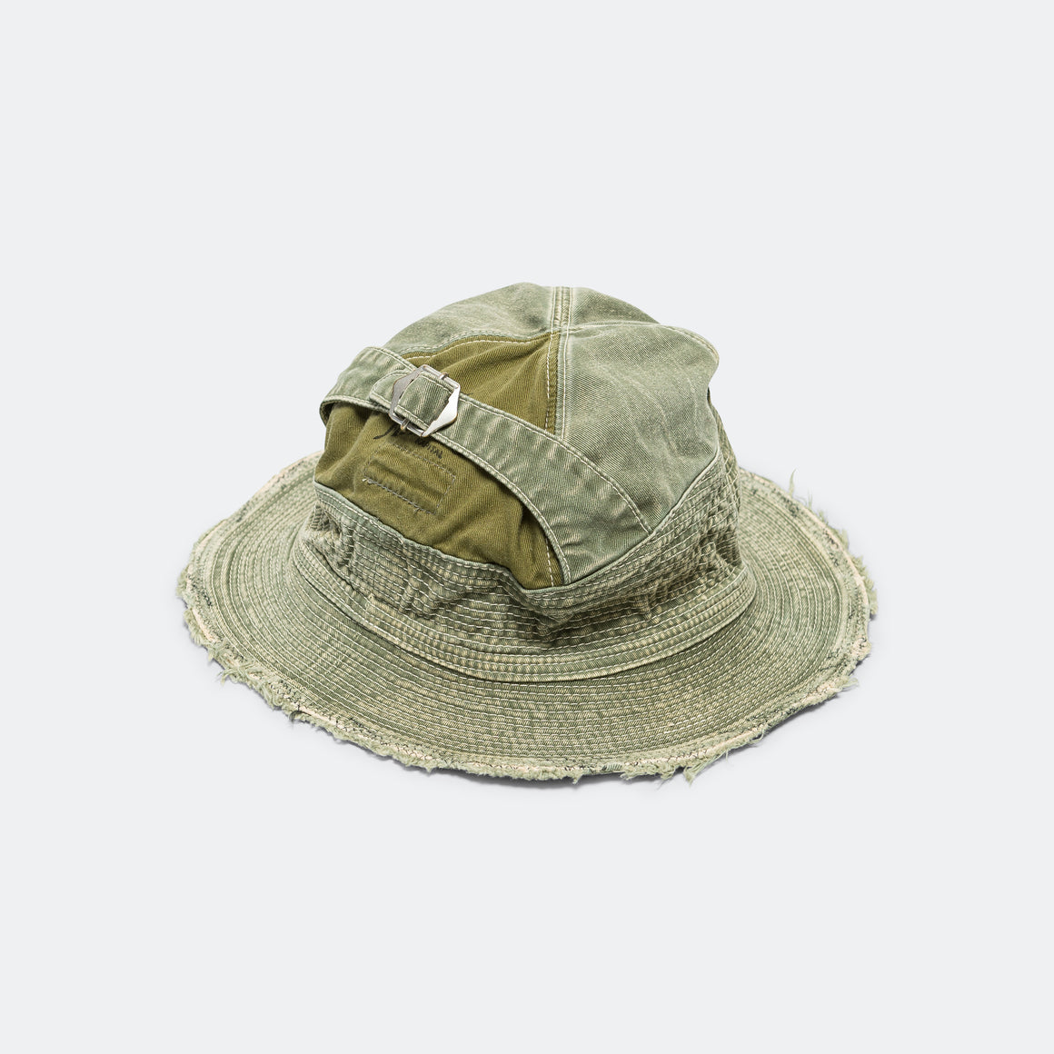 Kapital - 11.5oz THE OLD MAN AND THE SEA Hat (SOFT CRASH REMAKE) - Khaki - UP THERE