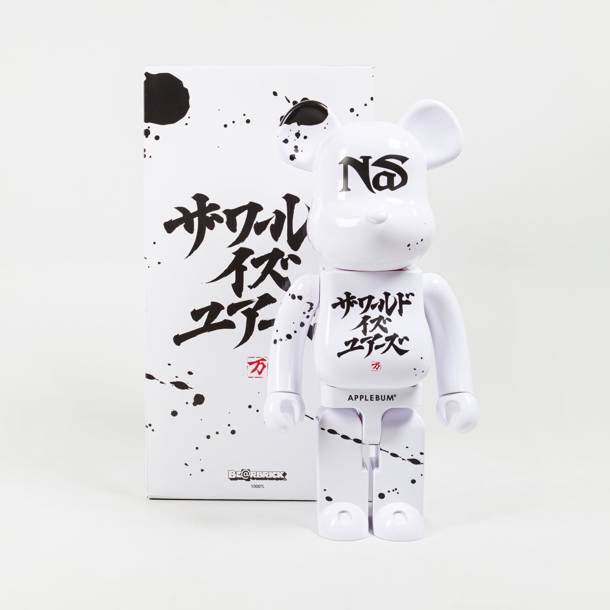 Be@rbrick x NAS x Applebum x Manmi 1000%