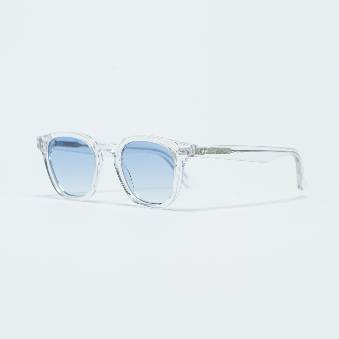 Monokel Eyewear - River - Crystal/Blue Gradient - UP THERE