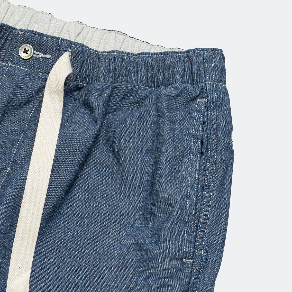 Chambray Easy Pants - Indigo