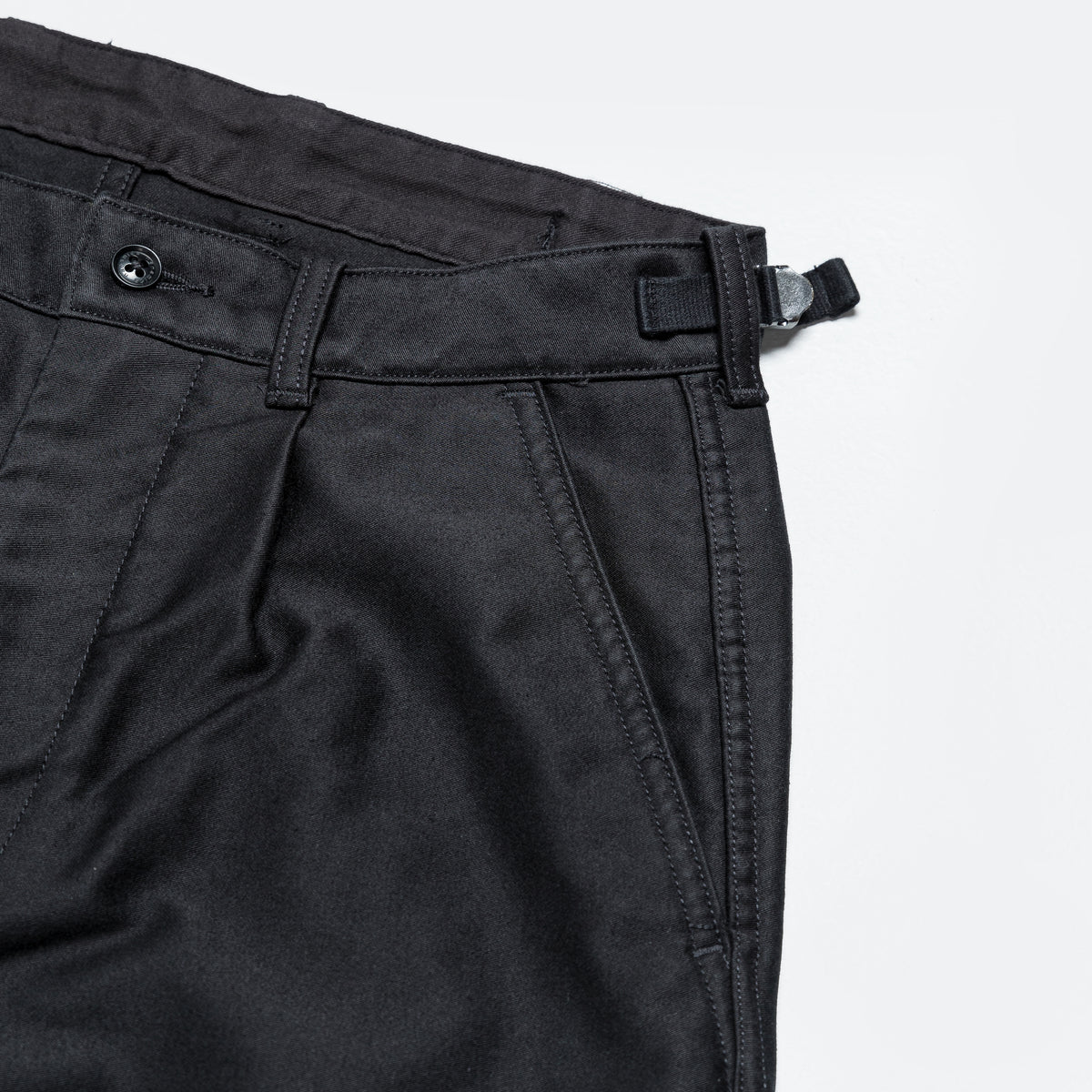 Moleskin Dock Pants - Black