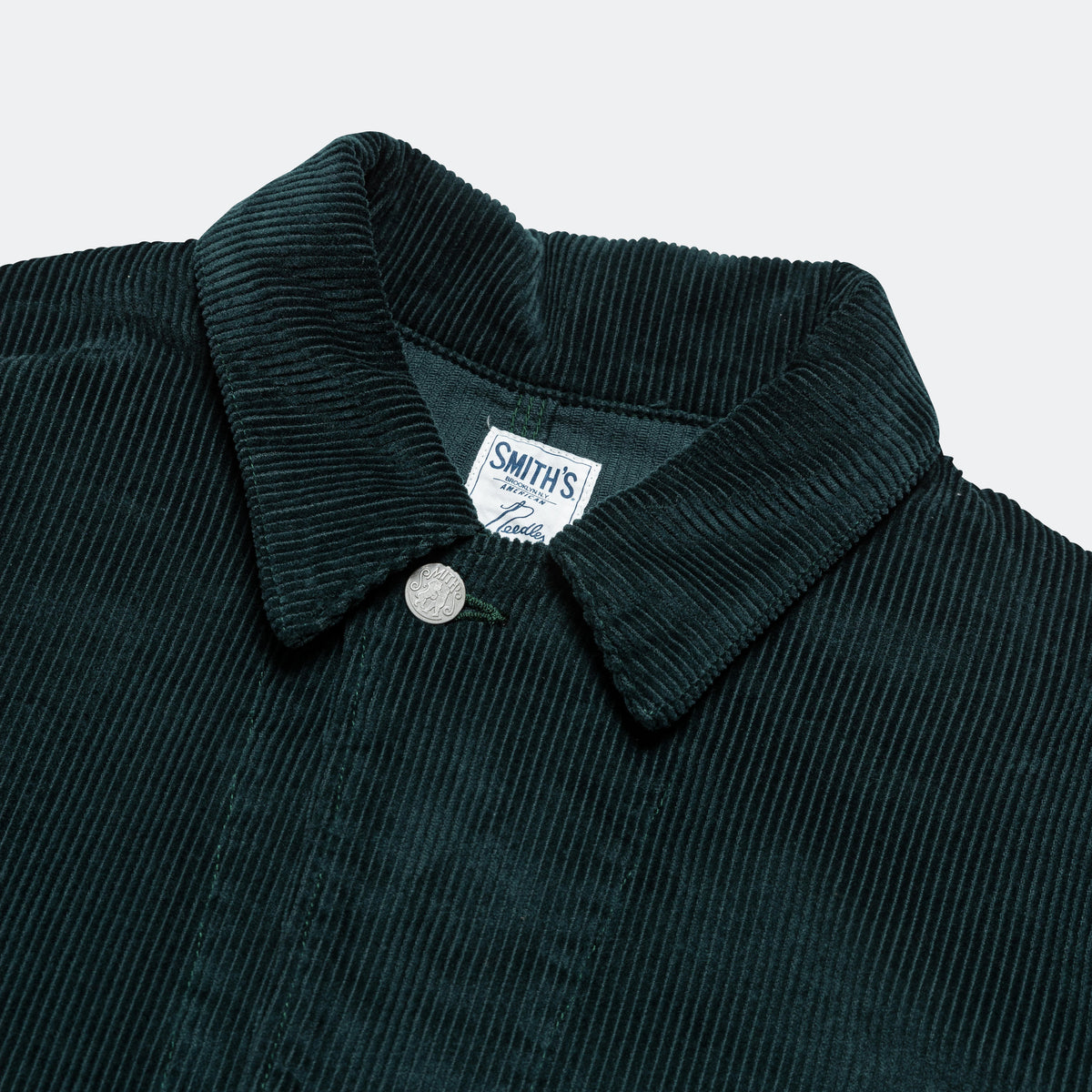 Coverall x SMITH's - Green 8W Corduroy