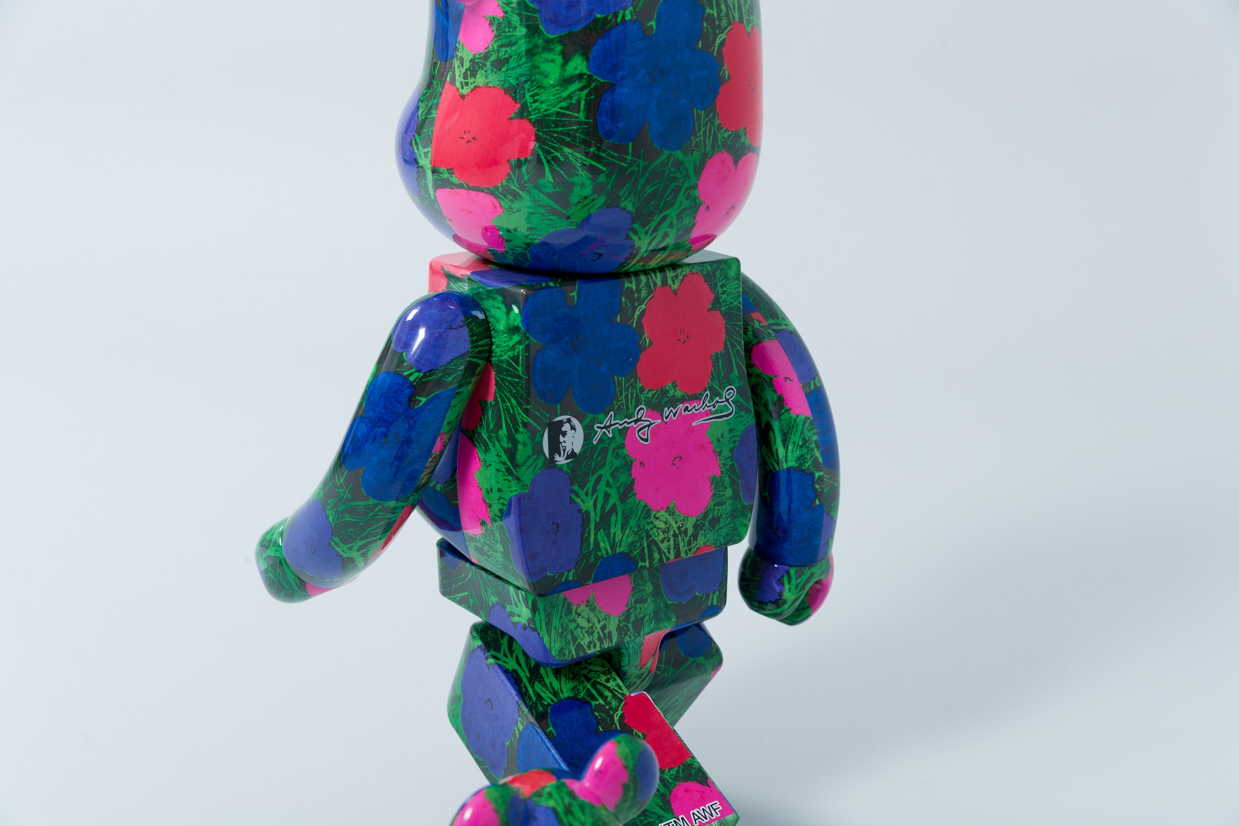 Medicom Toy - Andy Warhol 'Flower' 400% & 1000% Be@rbricks