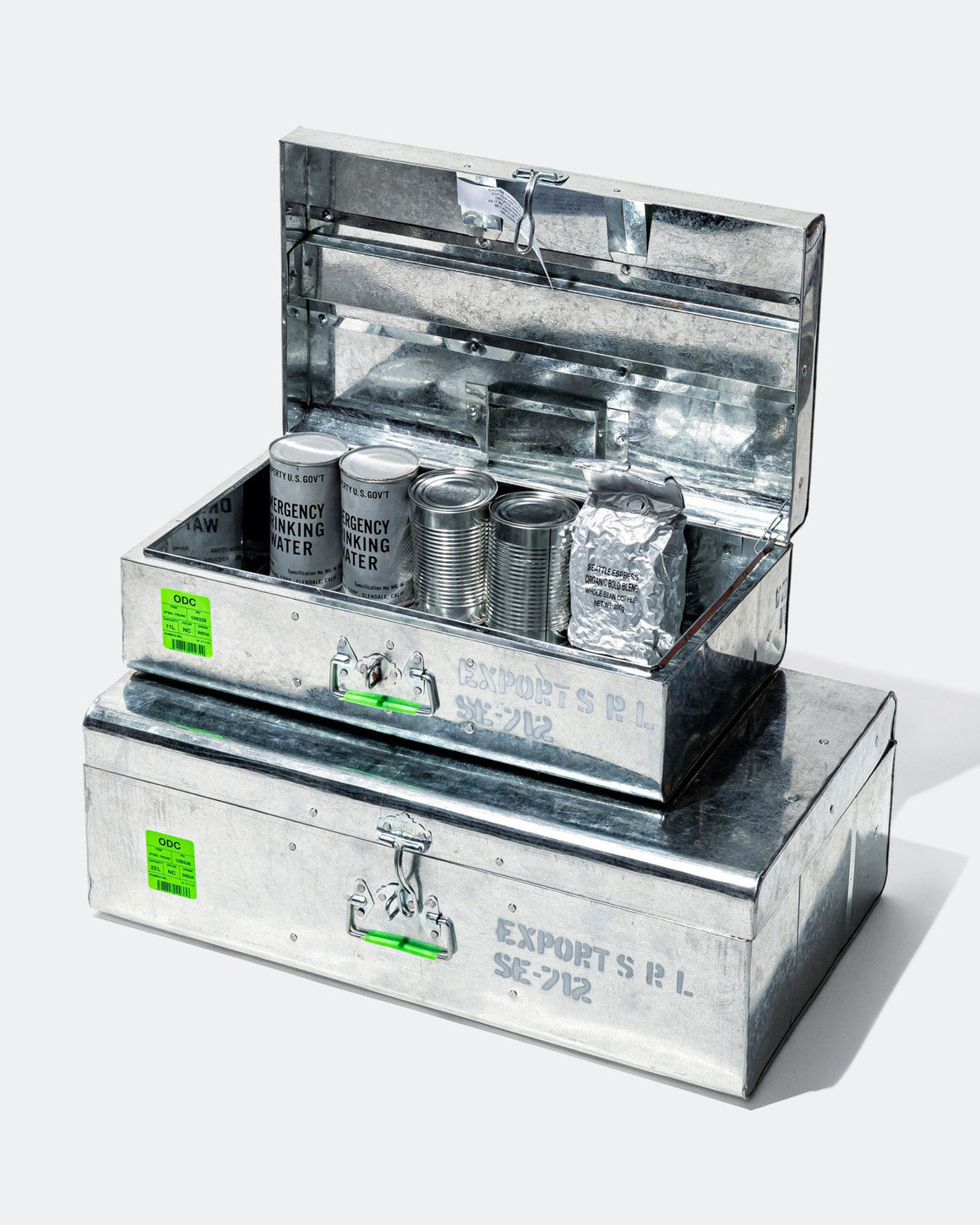 PUEBCO - Steel Trunk - Steel - UP THERE