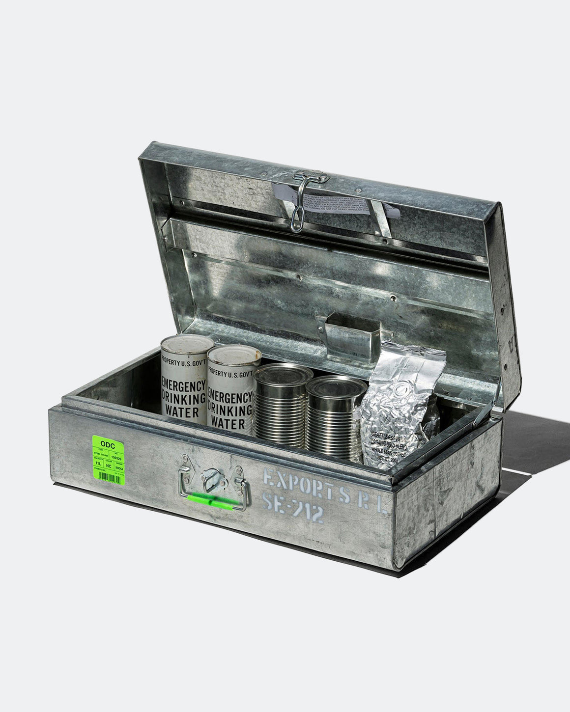 PUEBCO - Steel Trunk - Steel - UP THERE