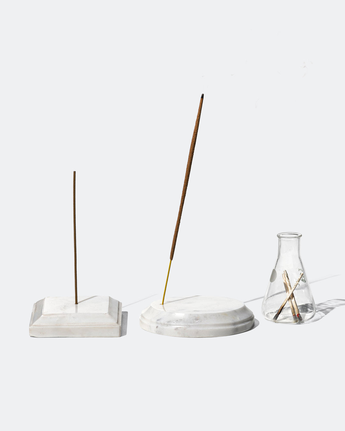 PUEBCO - Marble Incense Holder - Square - UP THERE