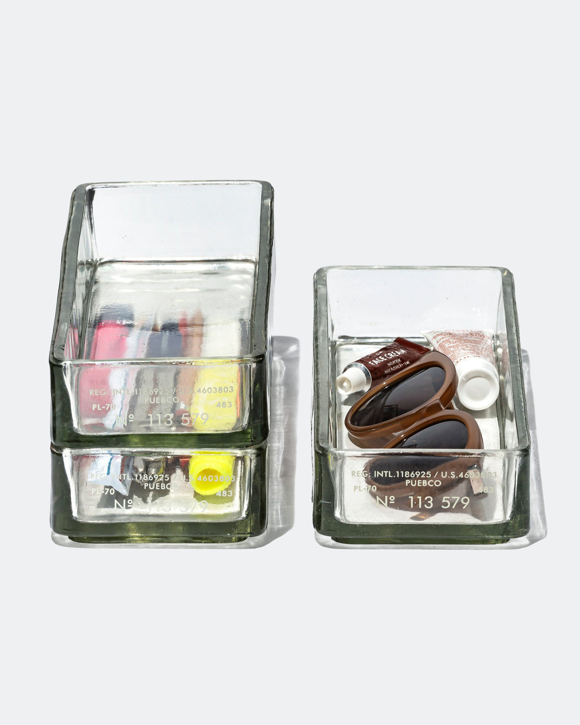 PUEBCO - Glass Stacking Organiser - Narrow - UP THERE