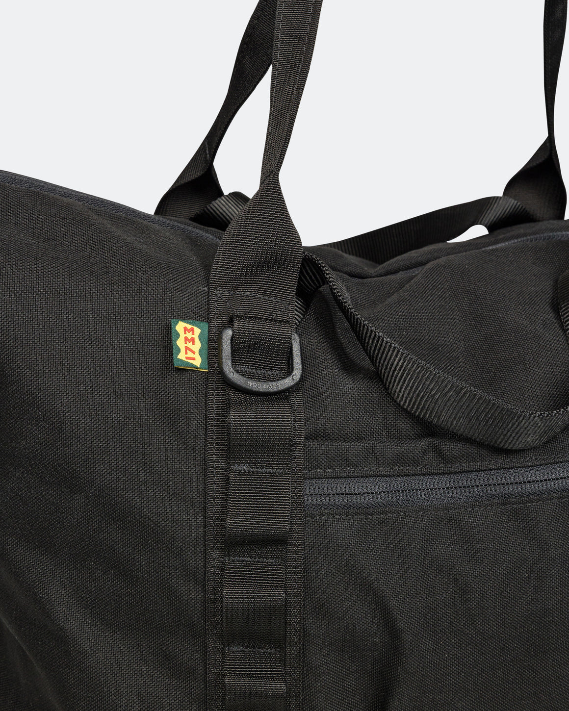 1733 - Zip Tote 28L Cordura - Black - UP THERE