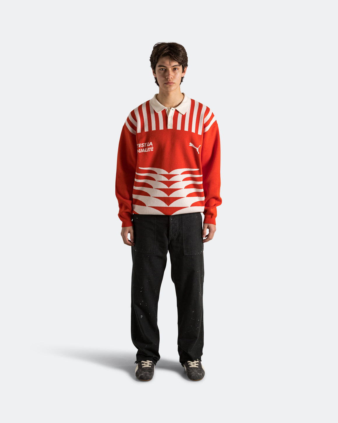 Puma - The NeverWorn VI Knit Jersey - Fierce Red - UP THERE