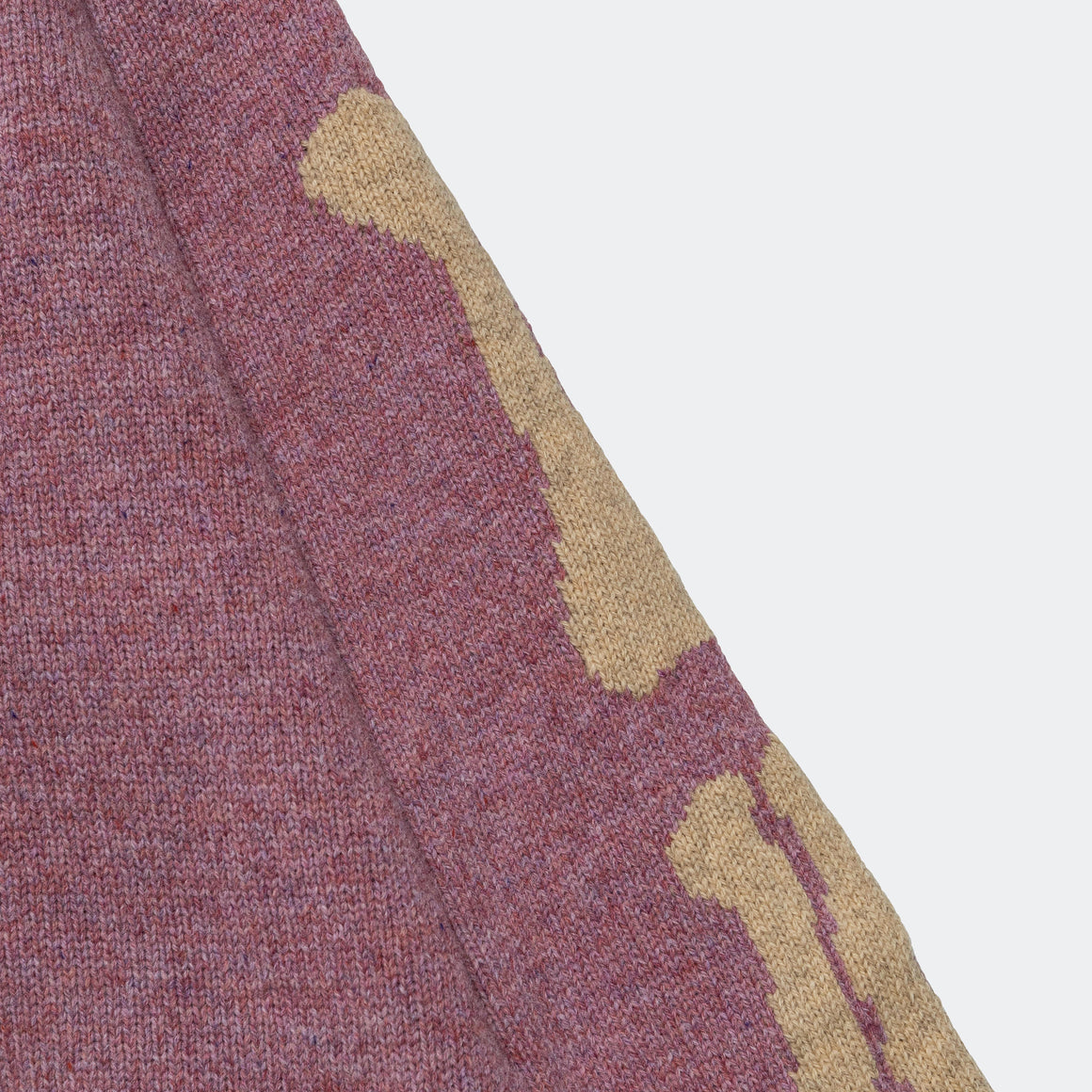 Kapital - 5G Wool BONE Crew Sweater - Natural - UP THERE