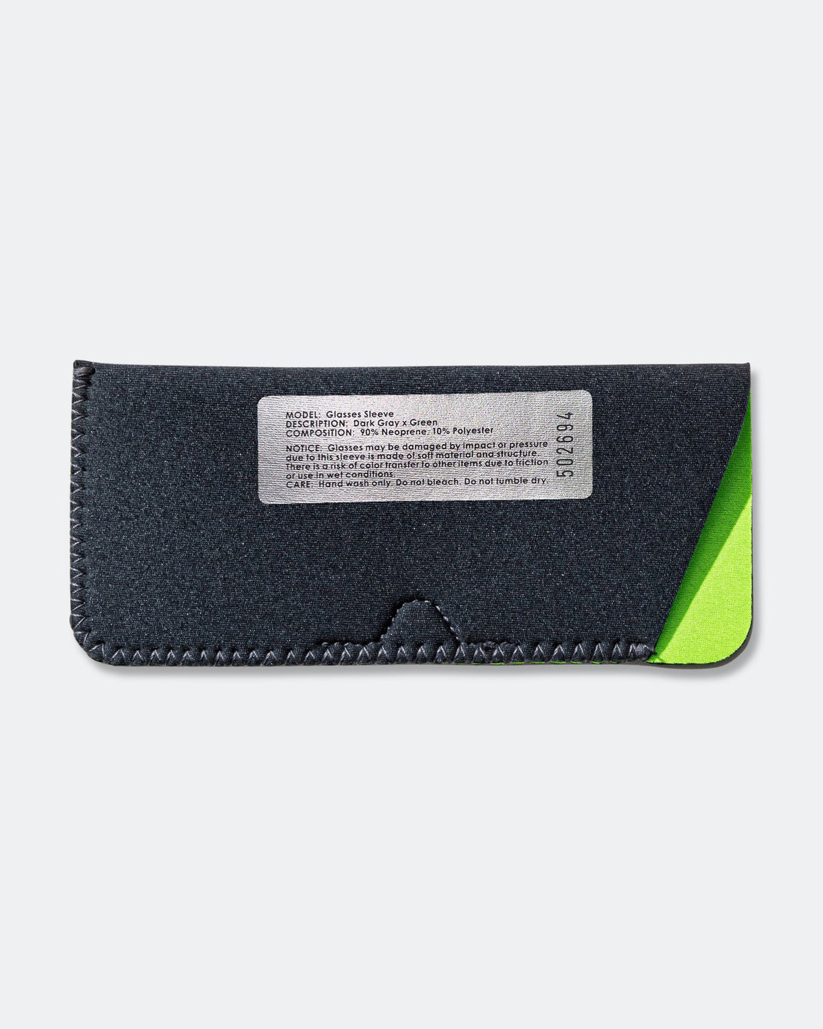 PUEBCO - Glasses Sleeve - Dark Grey/Green - UP THERE