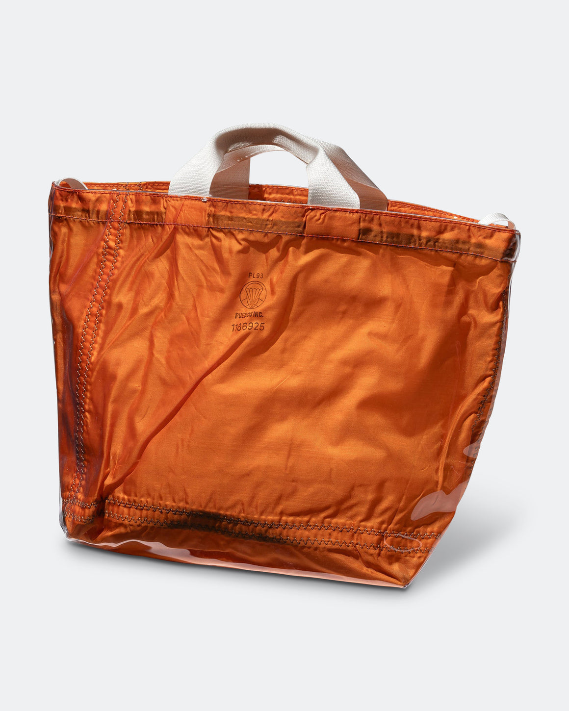 PUEBCO - Covered Parachute Shoulder Bag - Orange - UP THERE