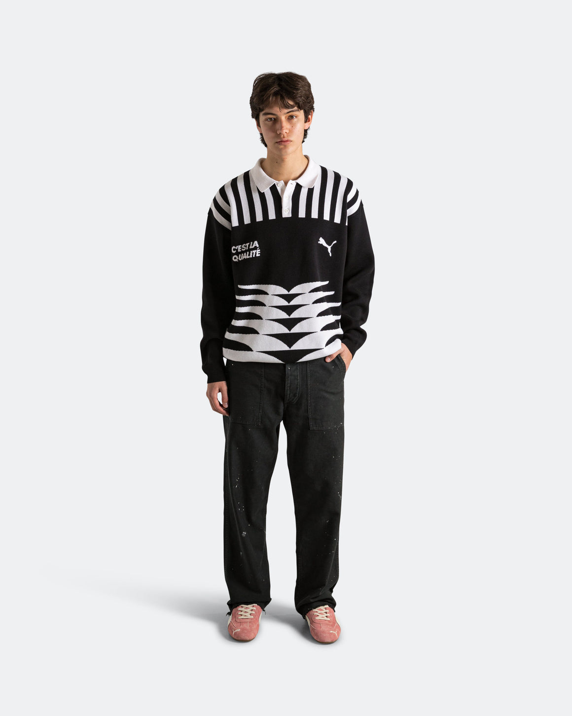 Puma - The NeverWorn VI Knit Jersey - Black - UP THERE