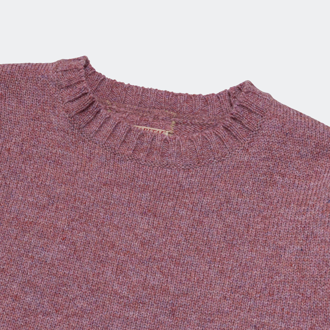 Kapital - 5G Wool BONE Crew Sweater - Natural - UP THERE