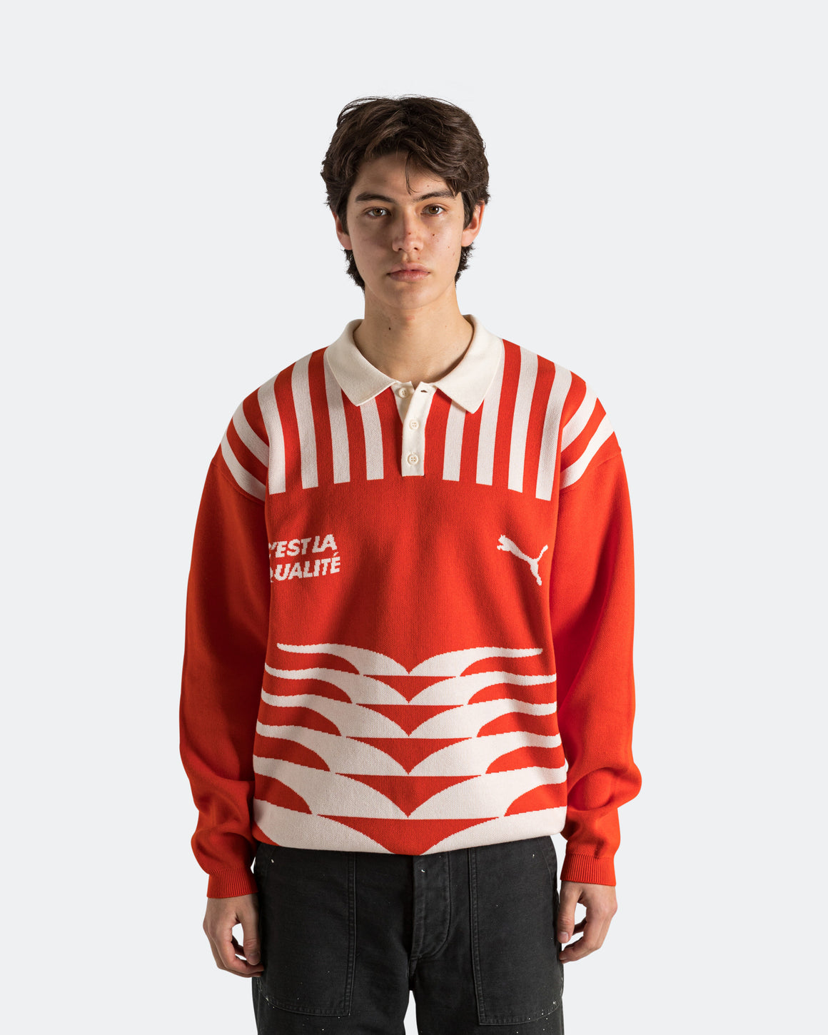 Puma - The NeverWorn VI Knit Jersey - Fierce Red - UP THERE