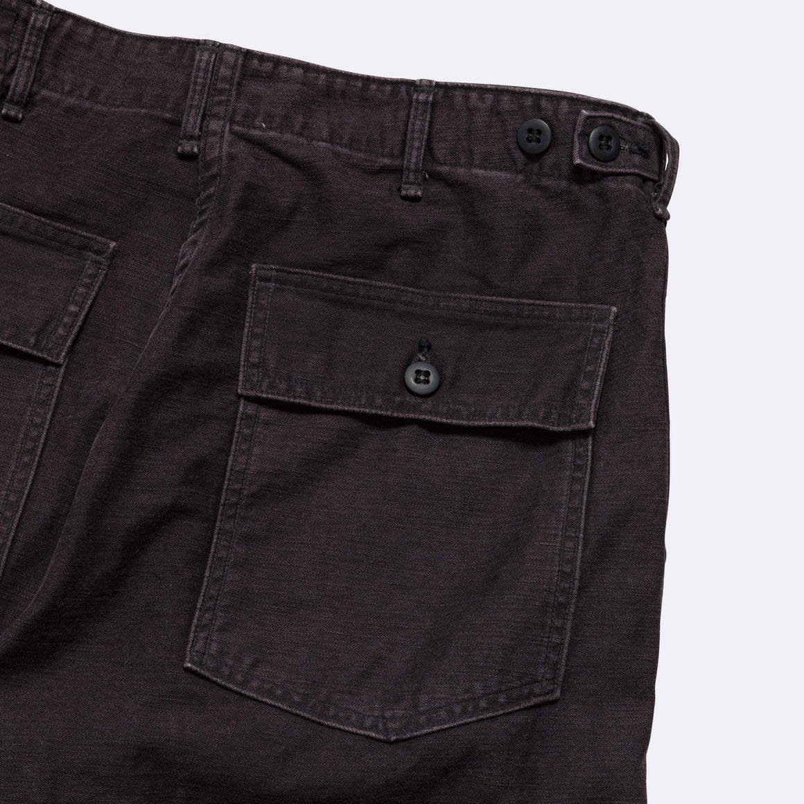 orSlow - US Army Fatigue Pants (Regular Fit) - Black - UP THERE