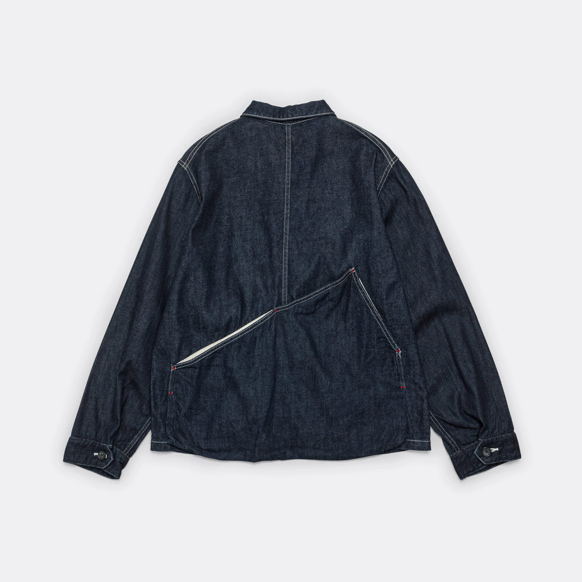 Kapital - 11.5ozDenim x 8ozDenim RINGOMAN Coverall - Indigo - UP THERE