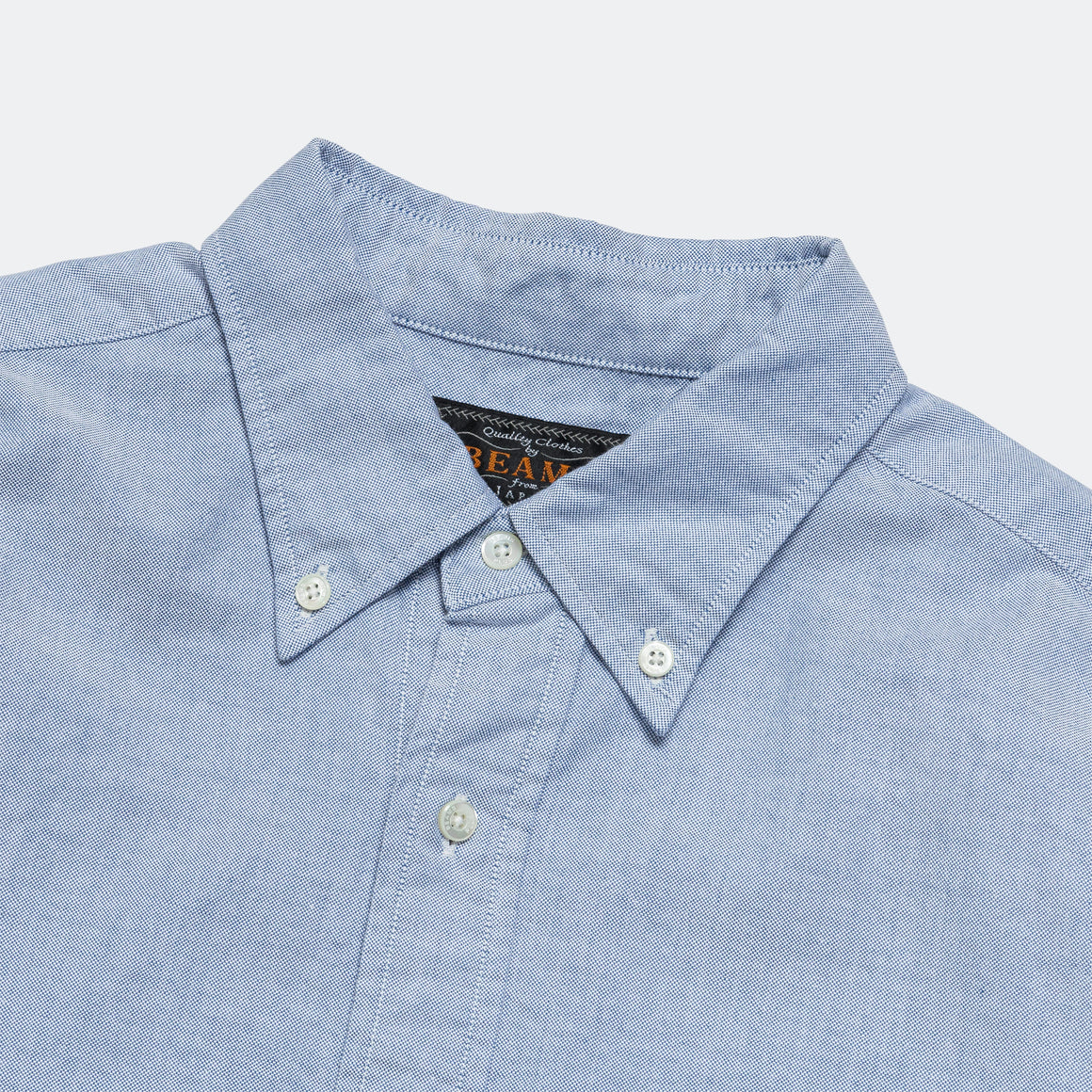 Beams Plus - B.D. Oxford - Blue - UP THERE