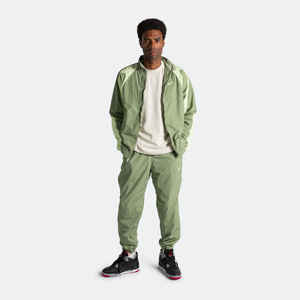 Nike - NOCTA Woven Track Pant - Oil Green - UP THERE
