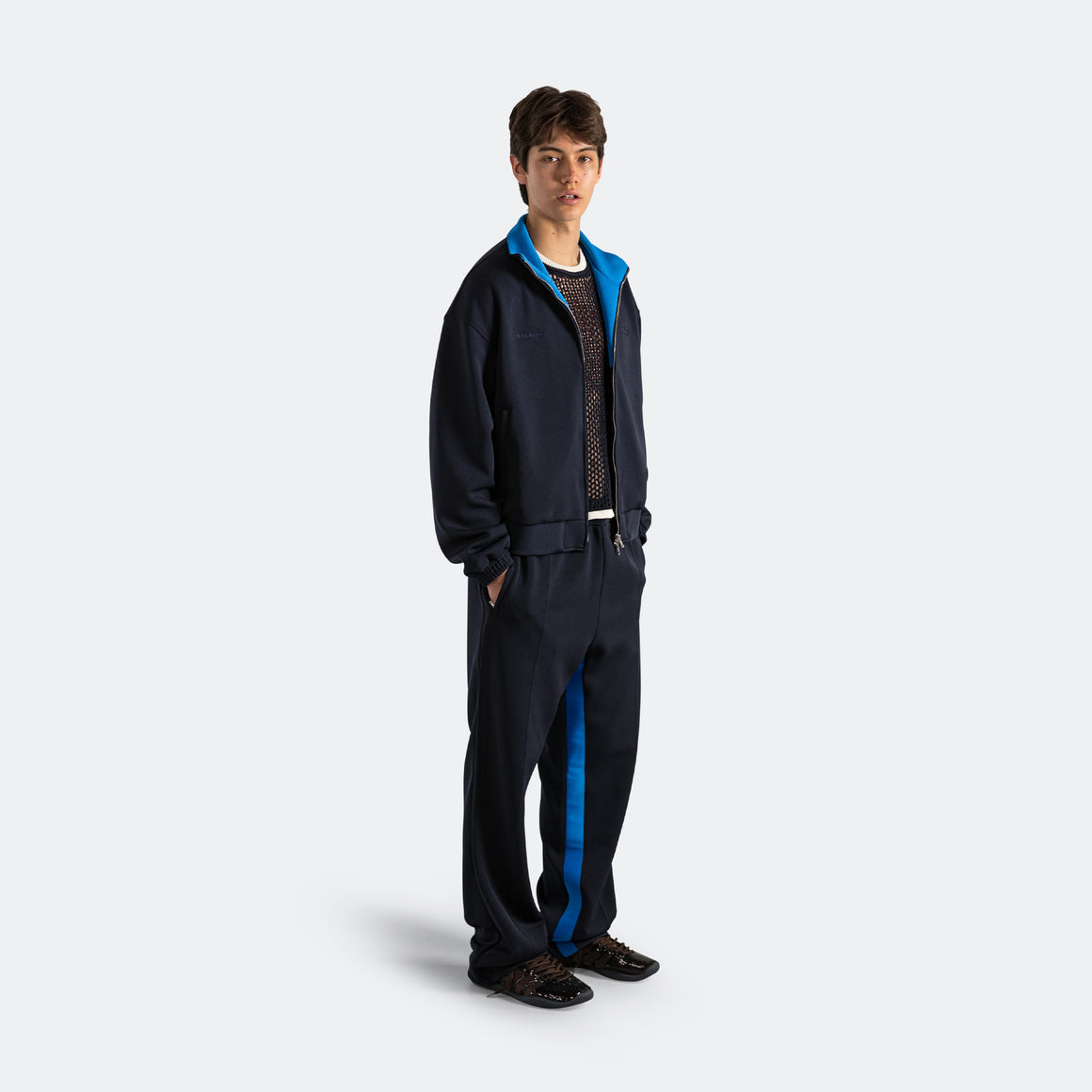 adidas - Pique Track Pant x Wales Bonner - Night Navy - UP THERE