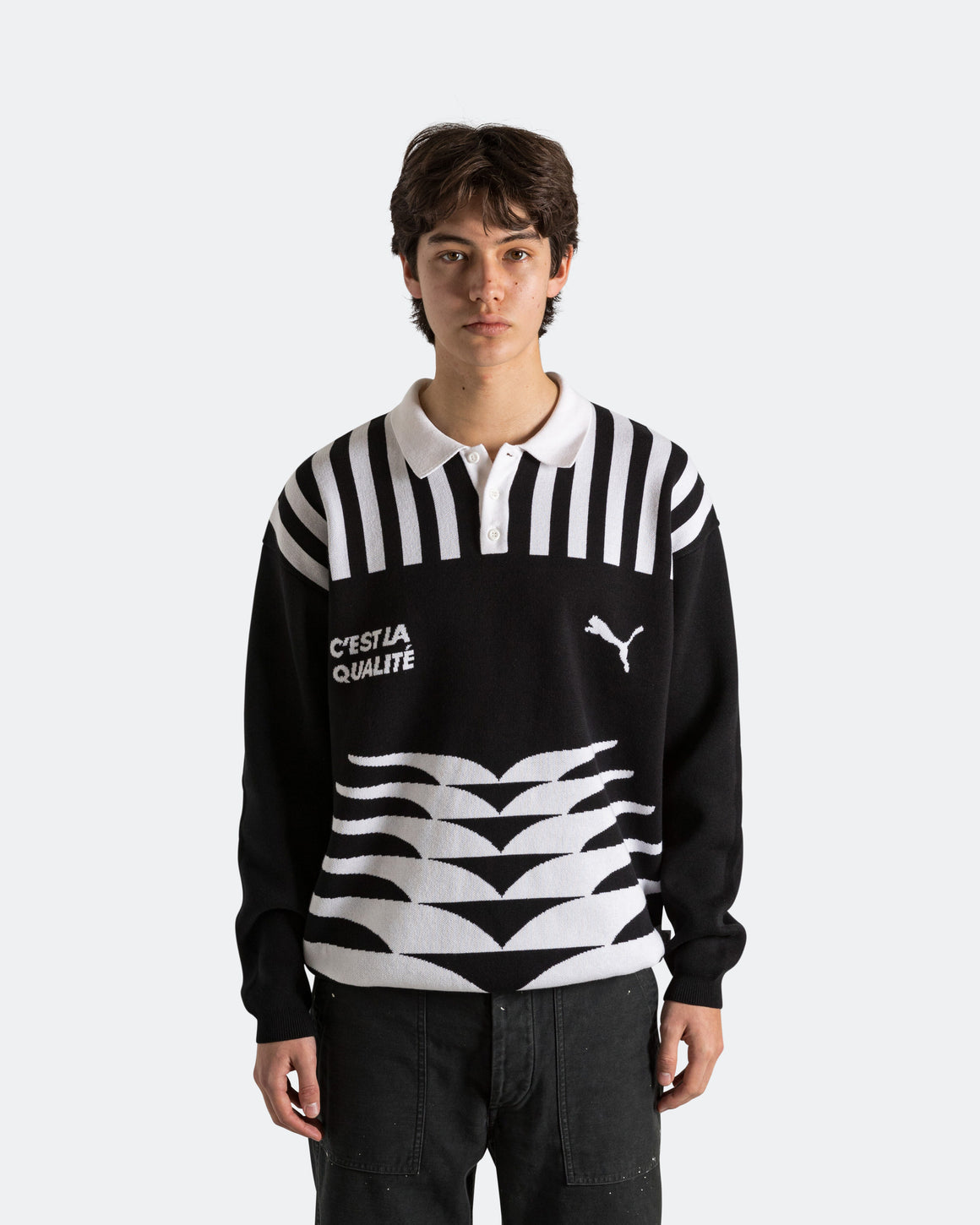 Puma - The NeverWorn VI Knit Jersey - Black - UP THERE