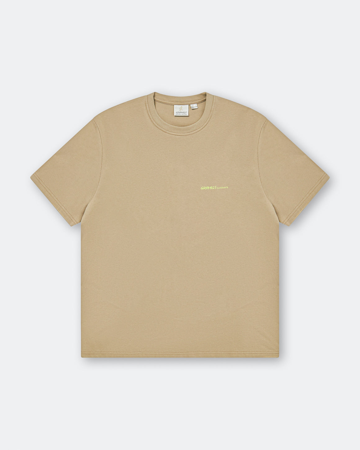 Gramicci - Hurricane Tee - Beige - UP THERE