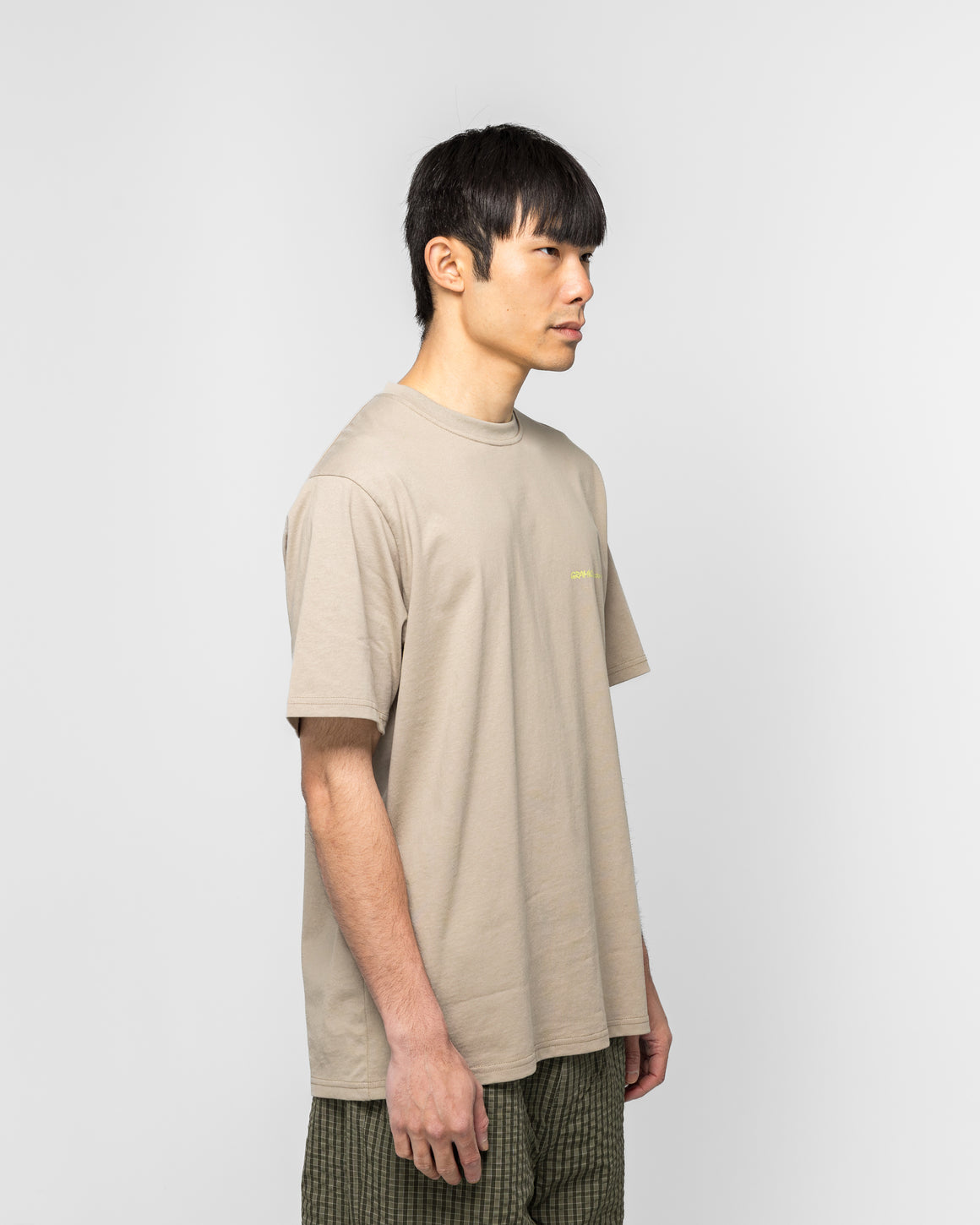 Gramicci - Hurricane Tee - Beige - UP THERE