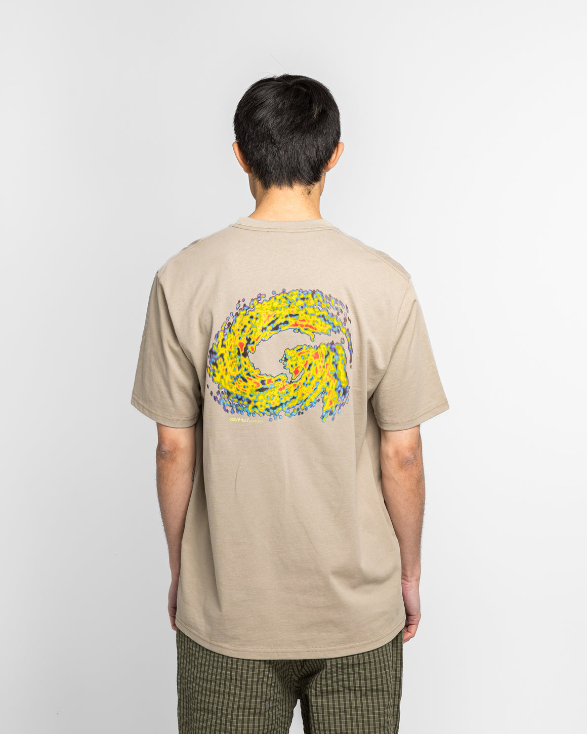 Gramicci - Hurricane Tee - Beige - UP THERE
