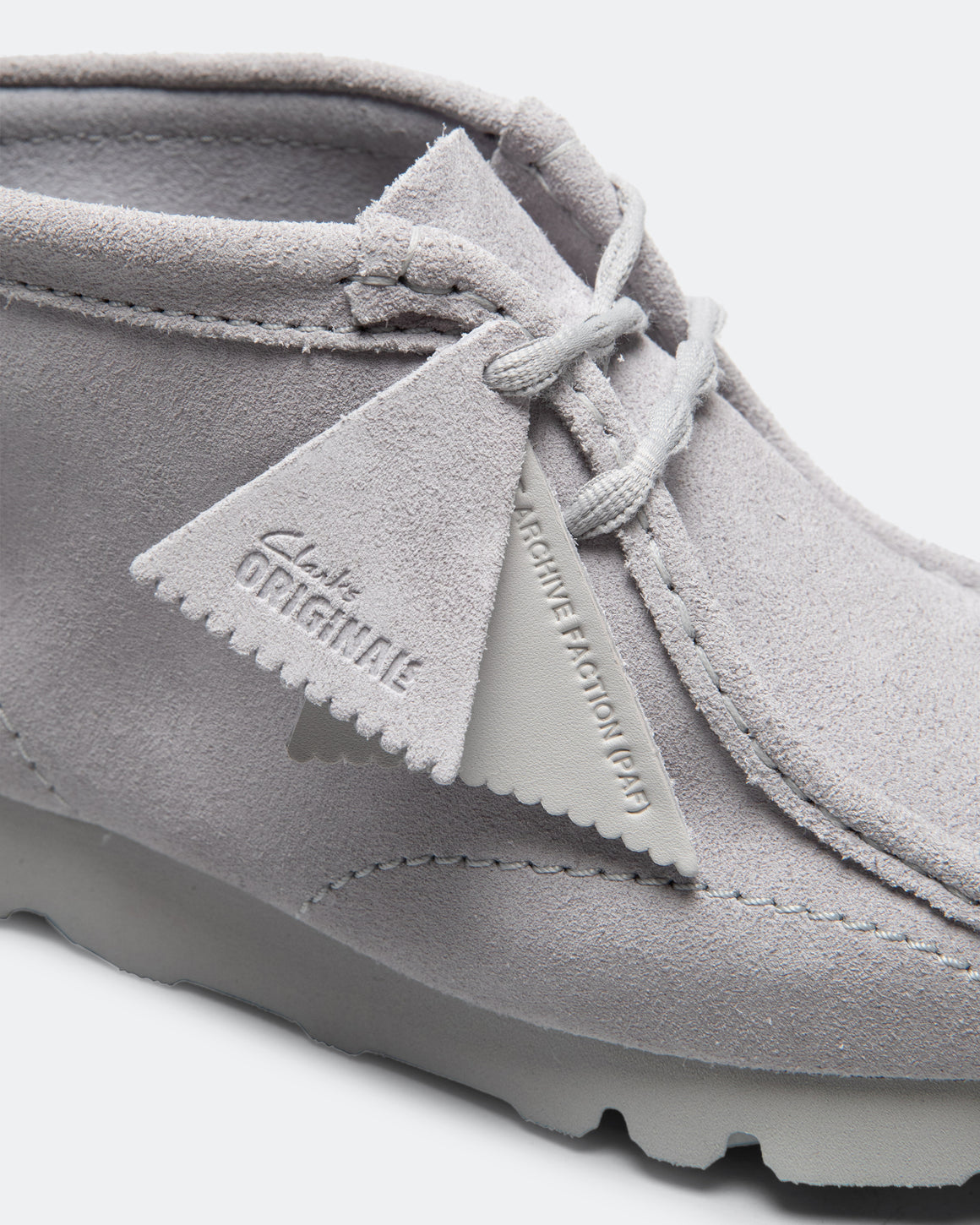 Clarks - WallabeeBT x PAF - Grey/Blue - UP THERE
