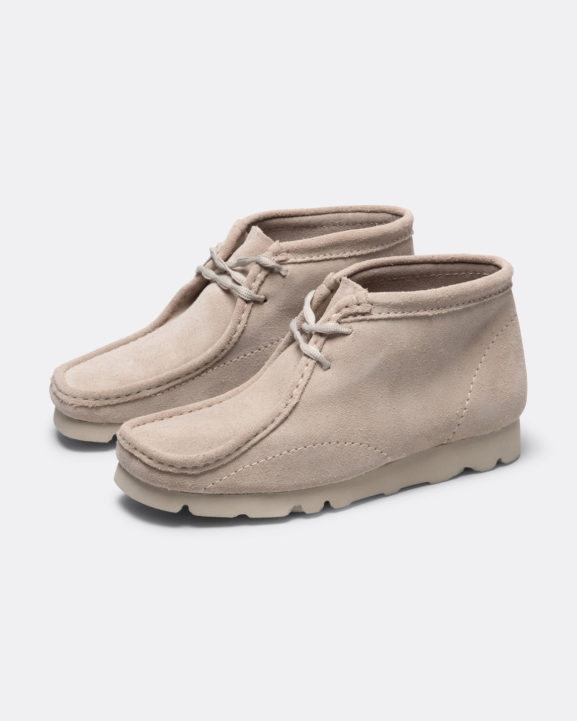 Clarks - WallabeeBT x PAF - Beige Suede - UP THERE