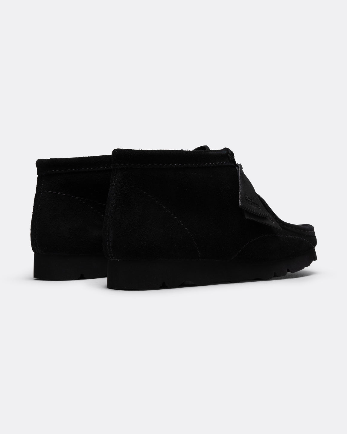 Clarks - WallabeeBT x PAF - Black Suede - UP THERE