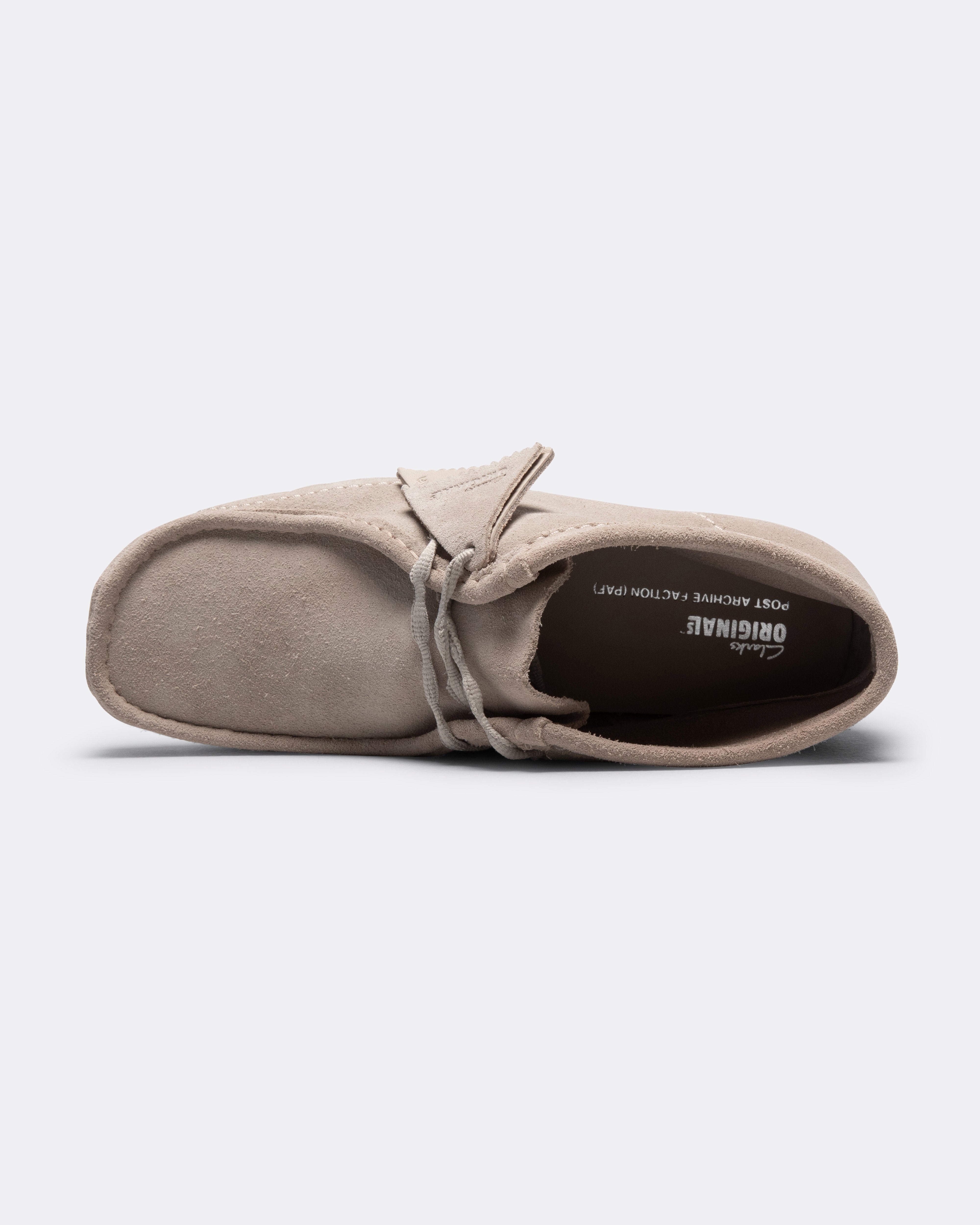 Clarks - WallabeeBT x PAF - Beige Suede | UP THERE