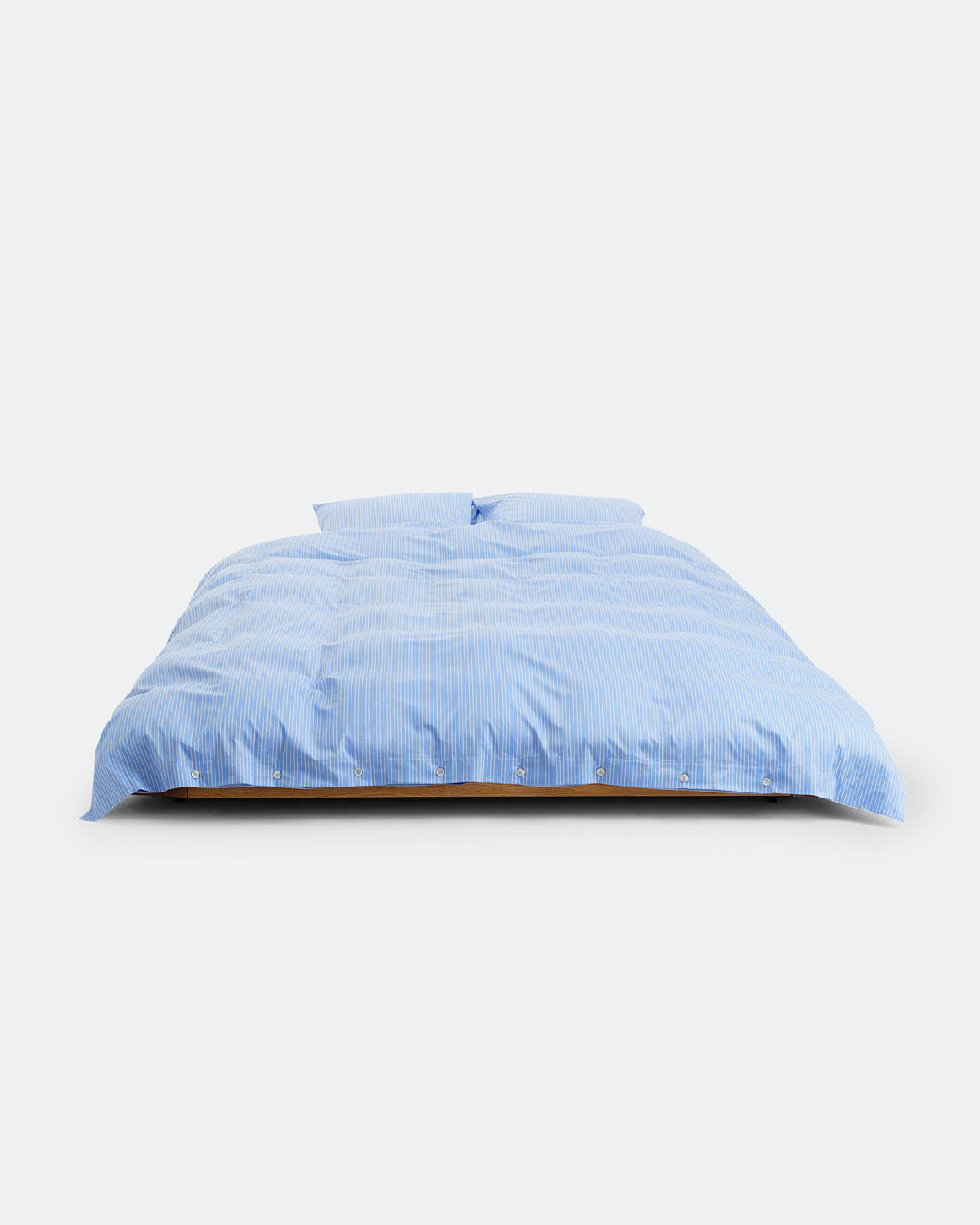 Tekla - Sateen Duvet Cover - Polo Stripes - UP THERE