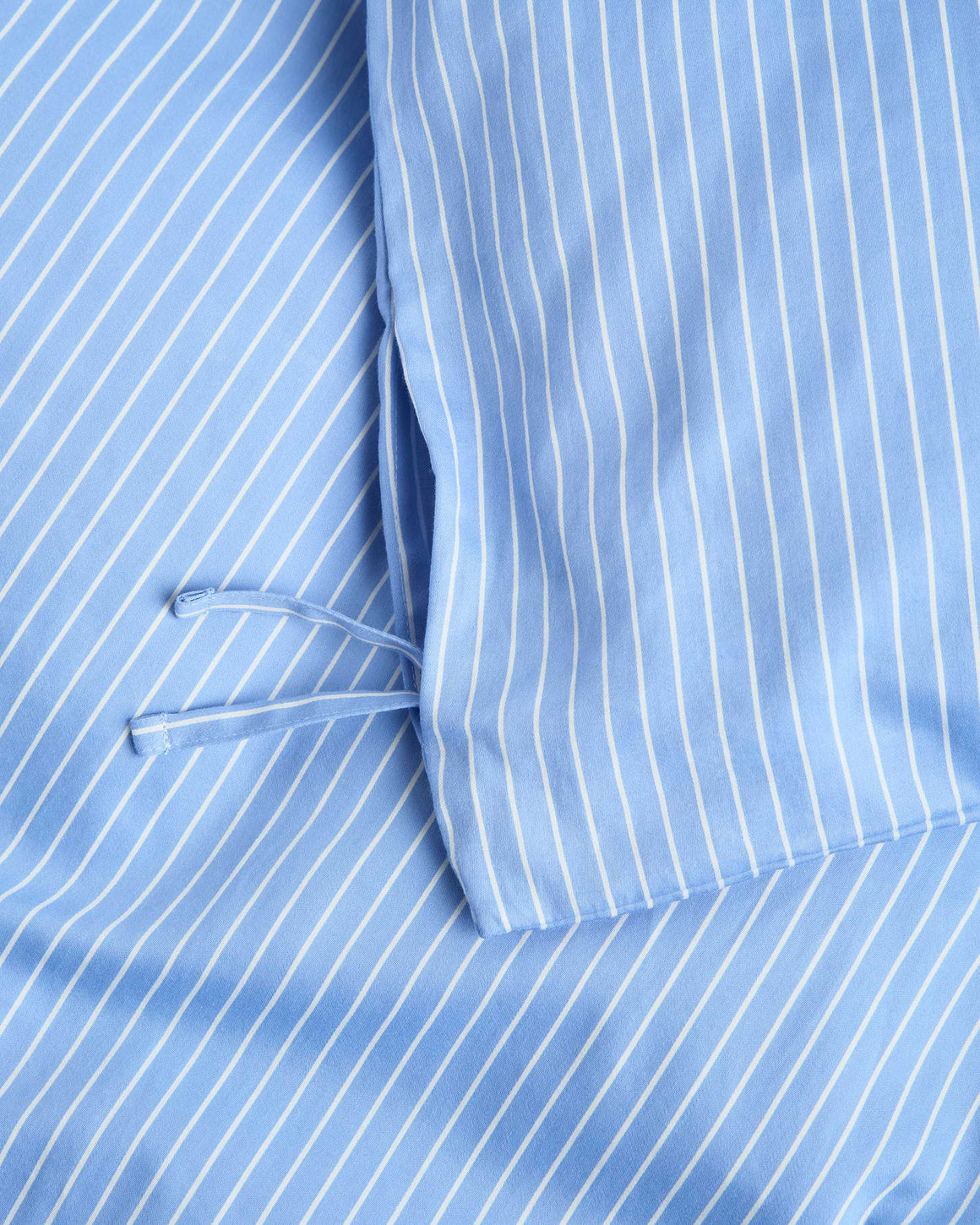 Tekla - Sateen Duvet Cover - Polo Stripes - UP THERE
