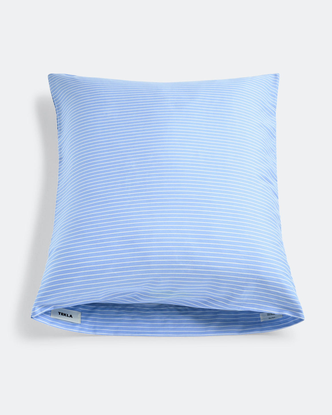 Tekla - Sateen Pillow Cover - Polo Stripes - UP THERE
