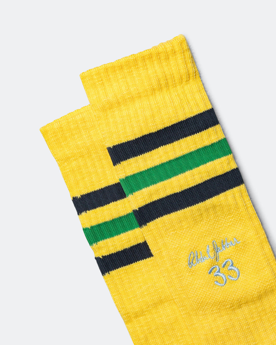 adidas - Jabbar Socks x Wales Bonner - Chalk White/Spring Yellow - UP THERE