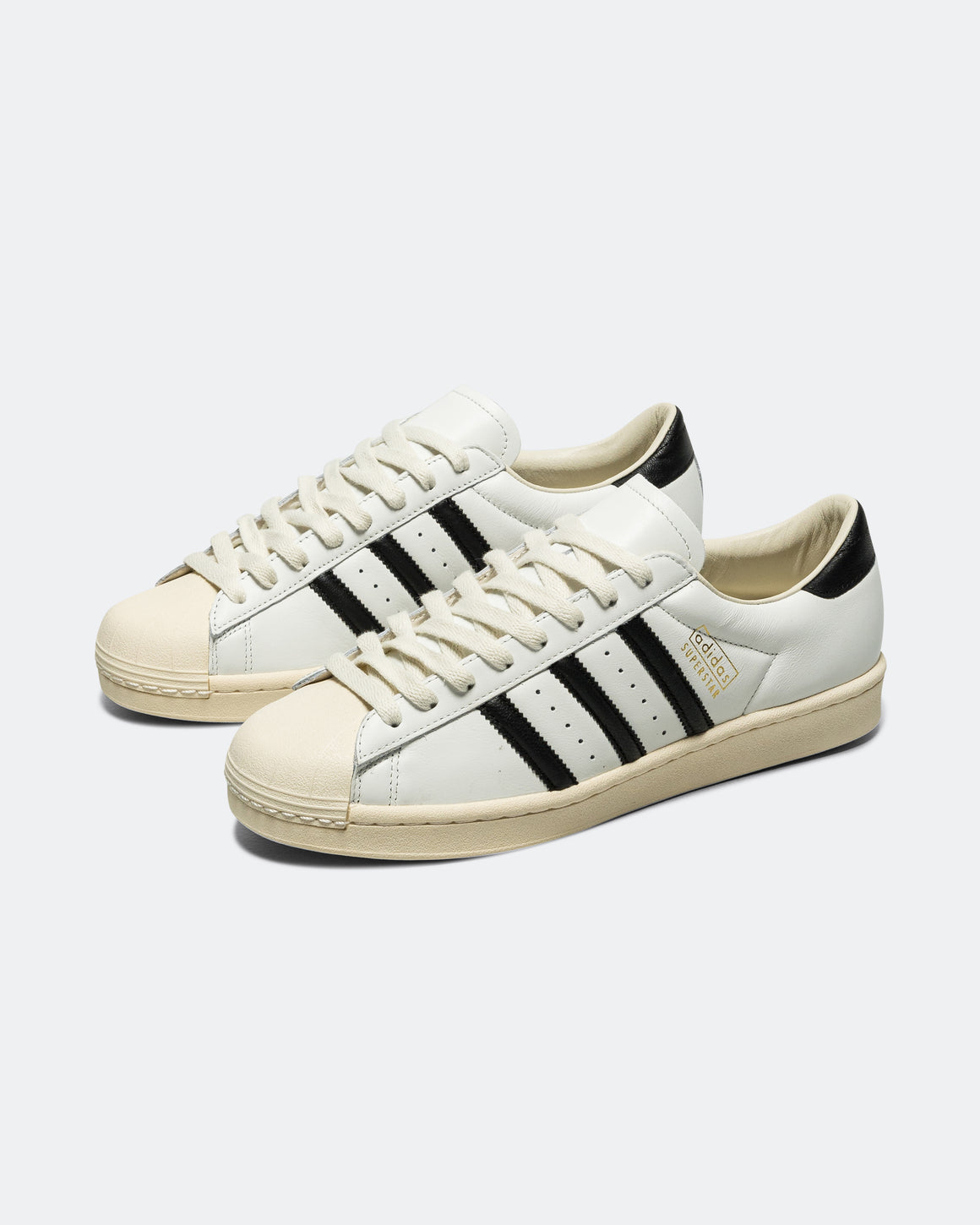 adidas - Superstar Vintage - Core White/Core Black-Cream White - UP THERE