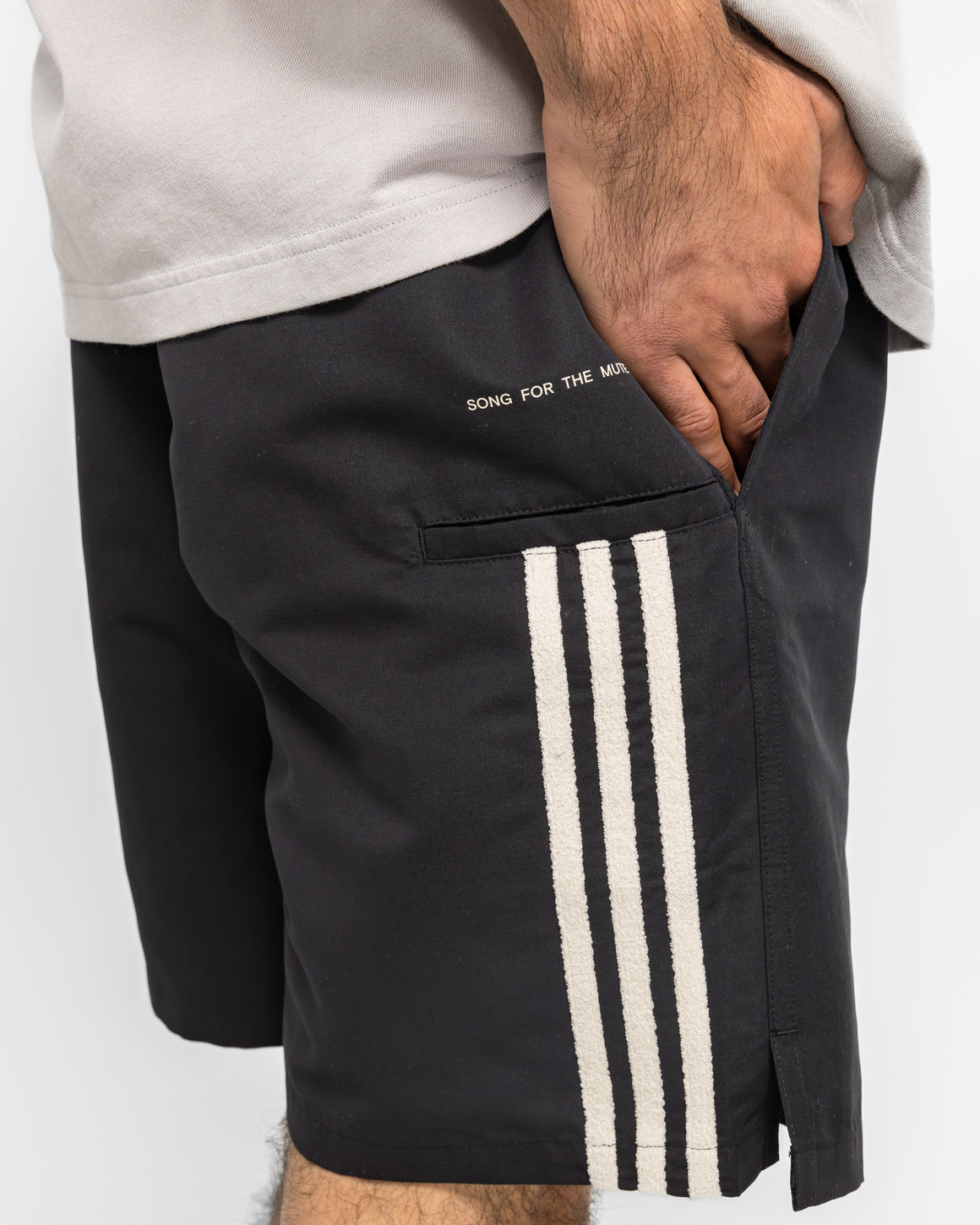 adidas - Adi007 Shorts x SFTM - Black - UP THERE