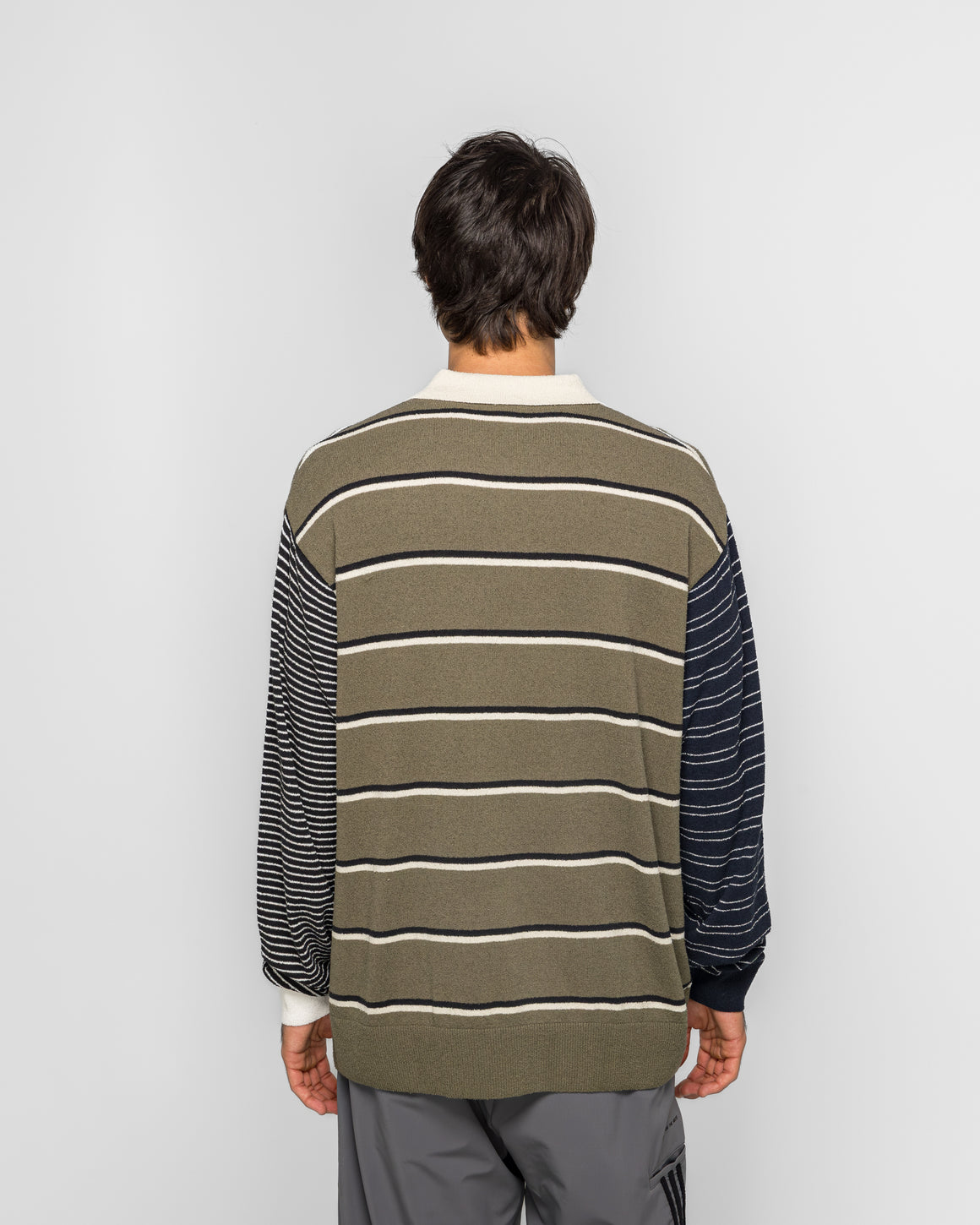 adidas - Adi007 Tee LS x SFTM - Olive Strata/Alumina - UP THERE