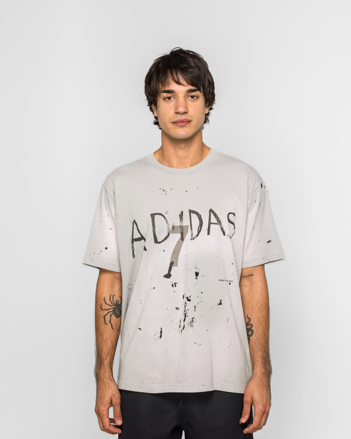 adidas - Adi007 Tee SS x SFTM - Grey Two - UP THERE