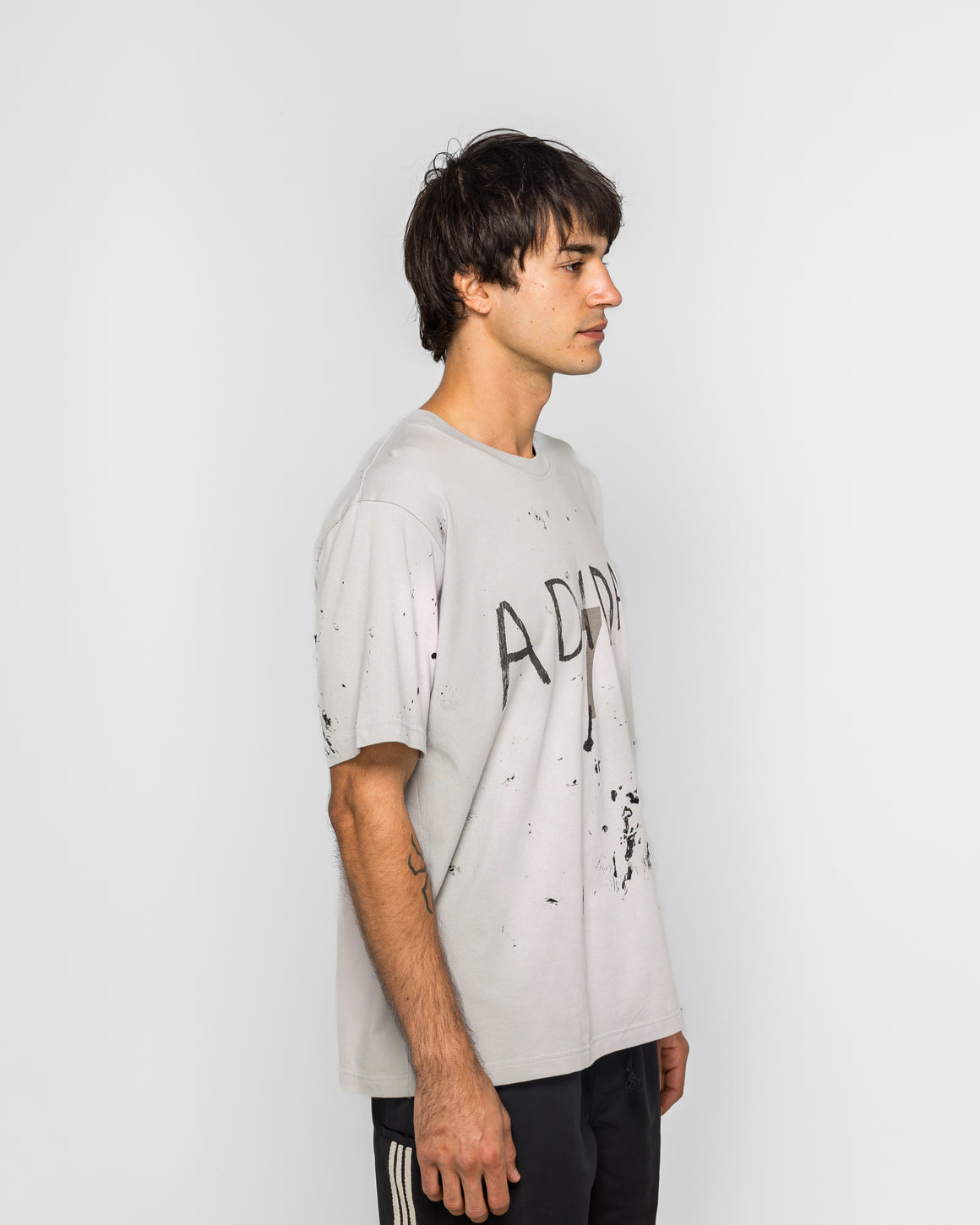adidas - Adi007 Tee SS x SFTM - Grey Two - UP THERE
