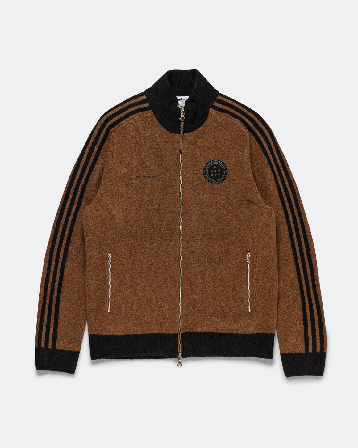 adidas - Adi008 Knit Jacket x SFTM - Preloved Brown - UP THERE