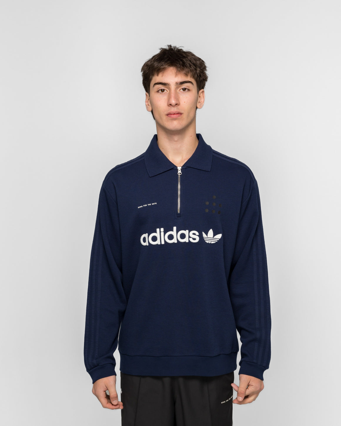 adidas - Adi008 LS Polo x SFTM - Night Indigo - UP THERE