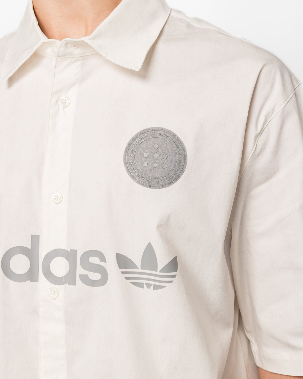 adidas - Adi008 SS Shirt x SFTM - Off-White - UP THERE