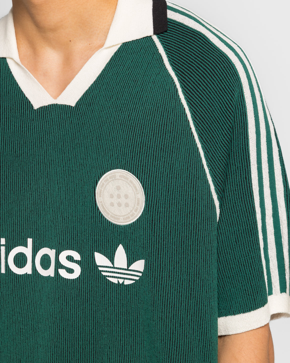 adidas - Adi008 Sweater Polo x SFTM - Core Green/Black - UP THERE
