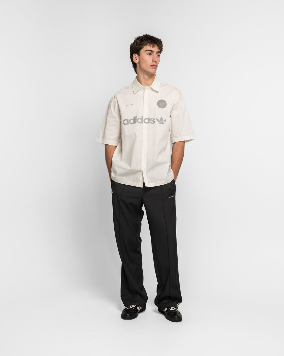 adidas - Adi008 Track Pant x SFTM - Black - UP THERE