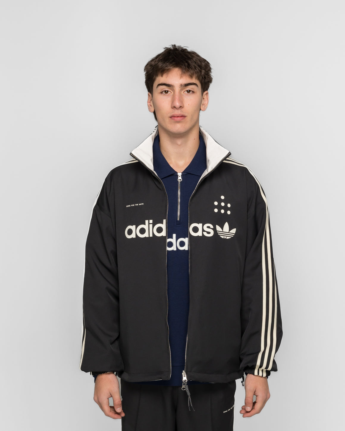adidas - Adi008 Tracktop x SFTM - Black/Off-White - UP THERE