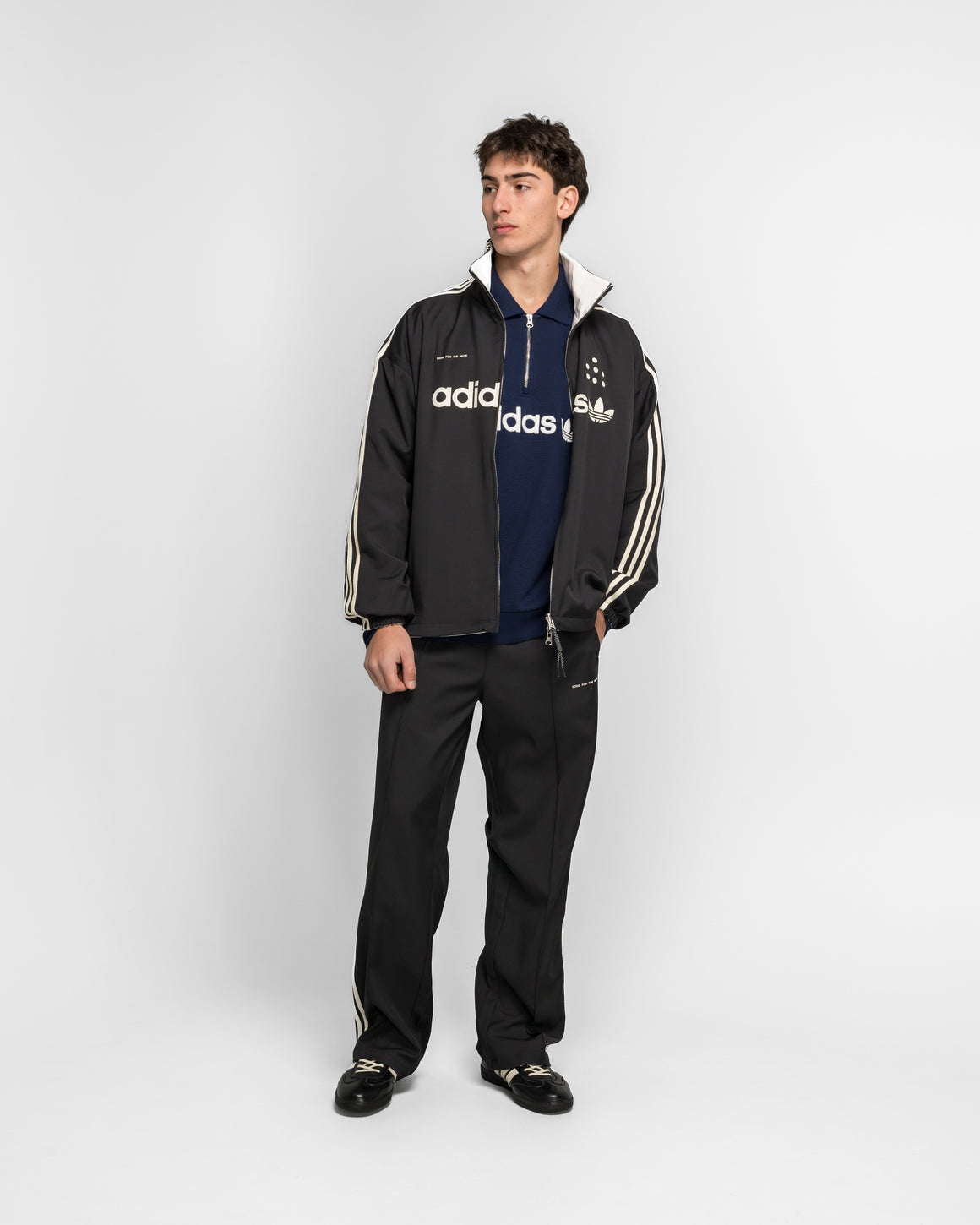adidas - Adi008 Tracktop x SFTM - Black/Off-White - UP THERE