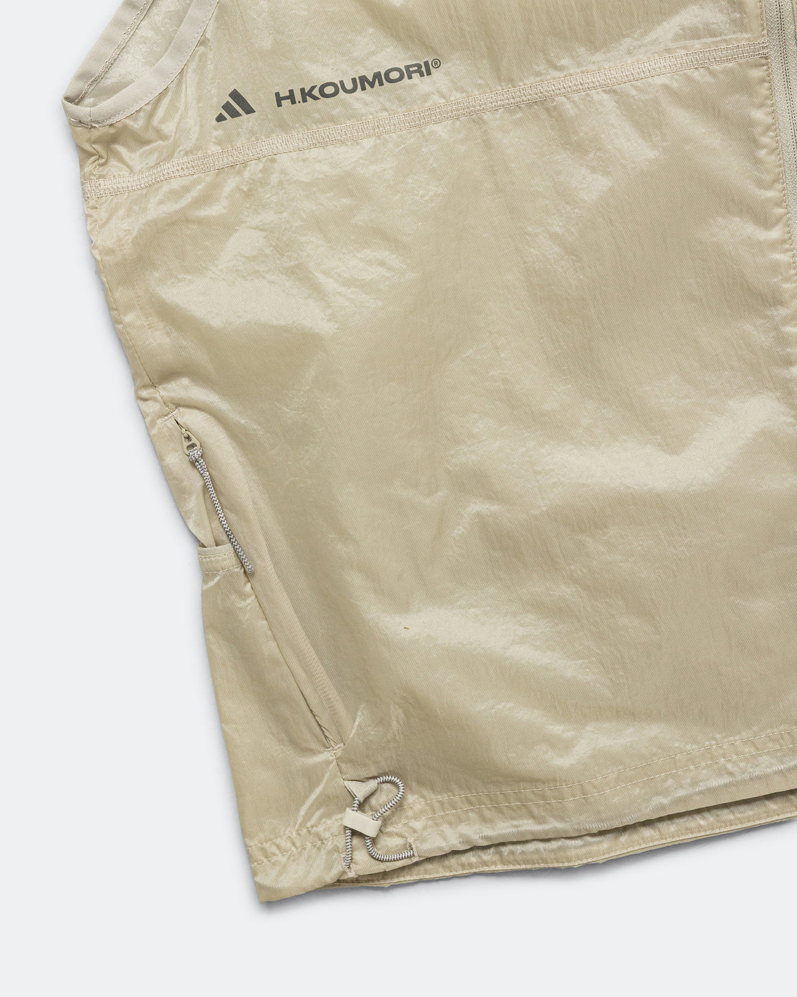 adidas - Adi365 Running Vest x Hermanos Koumori - Putty Grey - UP THERE